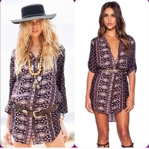 Boho shirt dress